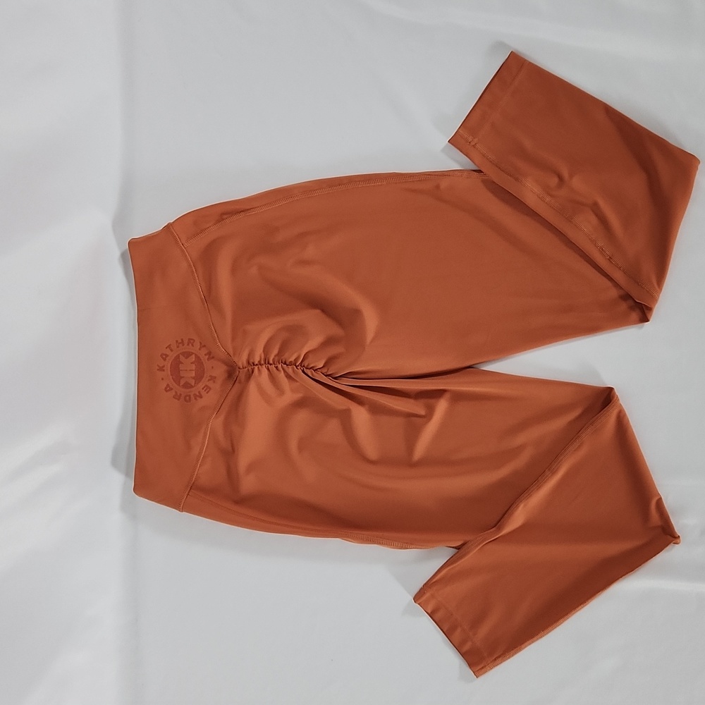 Gymshark Kathryn Kendra Bloom Leggings Peach Size Med. Quality Comfort and Style